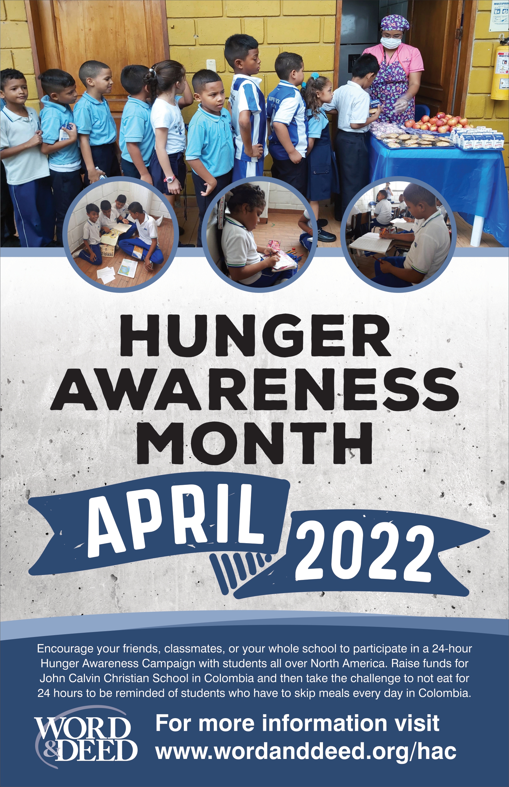 Hunger Awareness Poster 2022